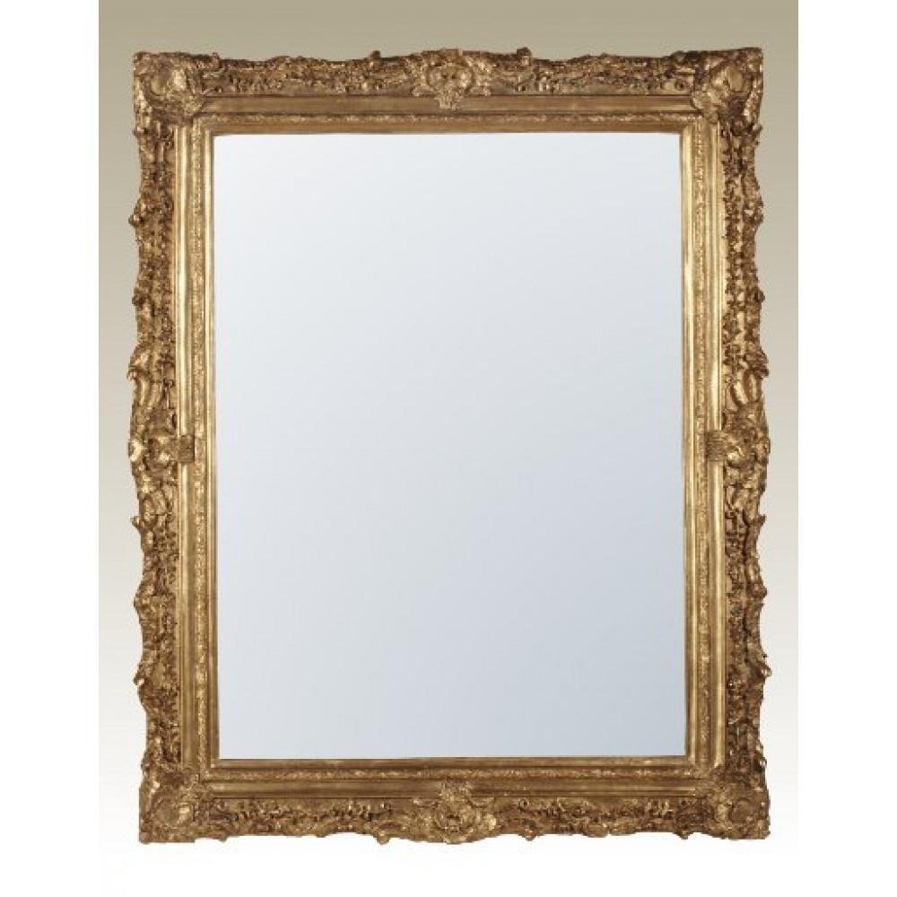 Gold Gilt Leaf Bevelled Mirror 154cm Tall CFR071-GO-123-154