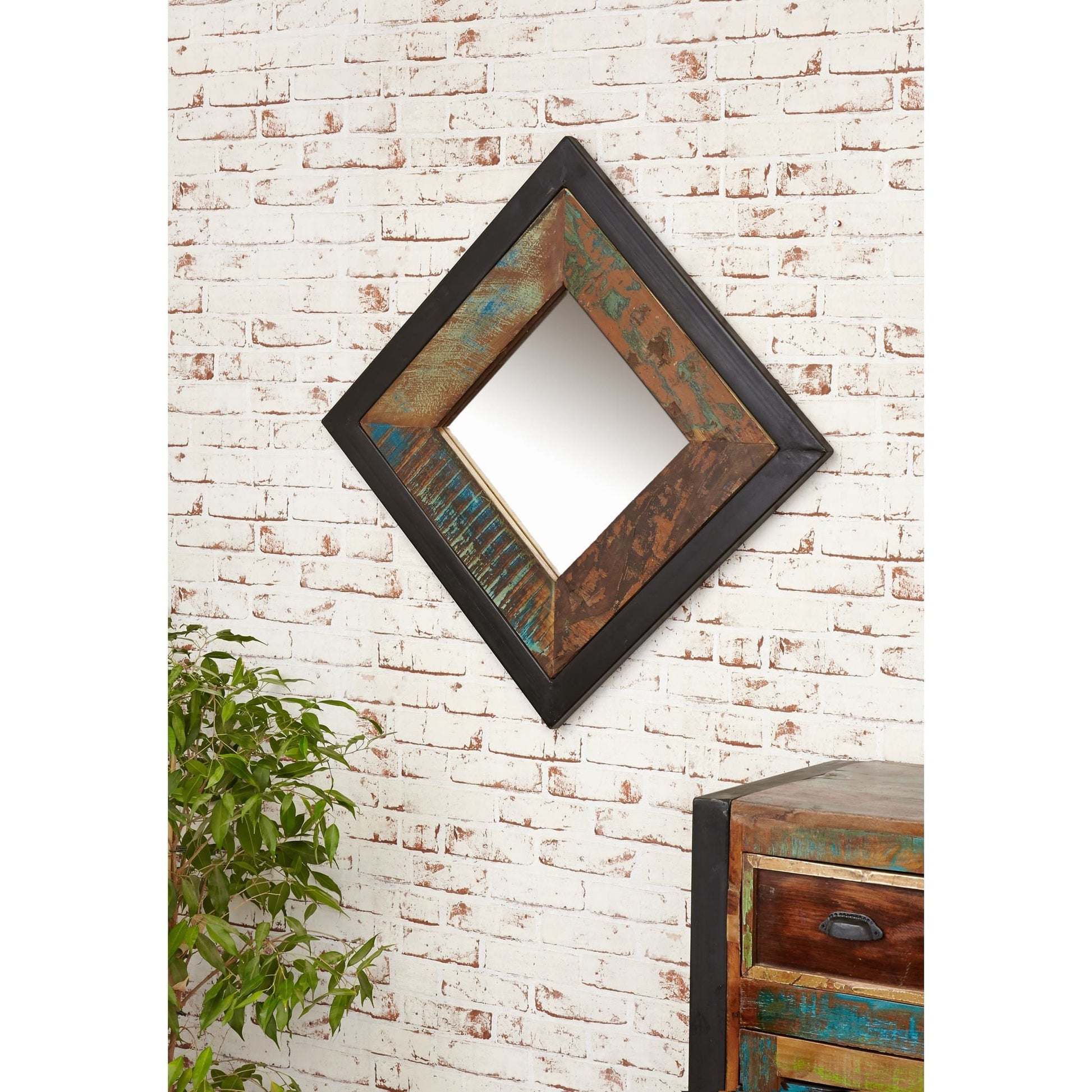 Urban Chic Mirror  small (Hangs landscape or portrait) IRF16C 2