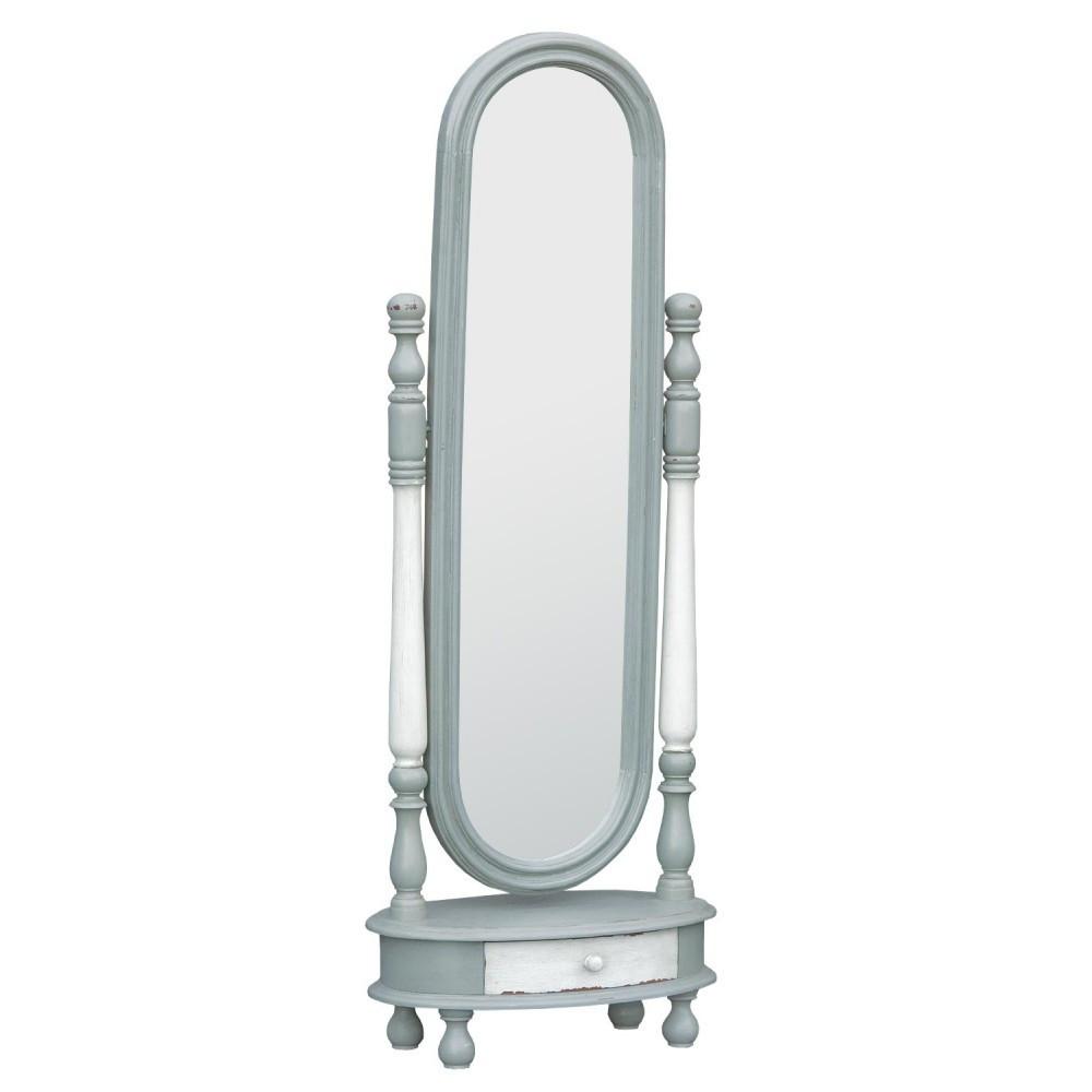 Isabella Blush Cheval Floor Standing Mirror JS2068-GYWH