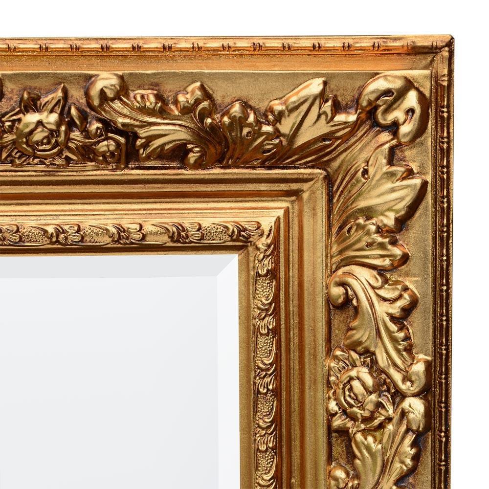 Saribelle Gold Frame Mirror Close Up MIW-008-GO