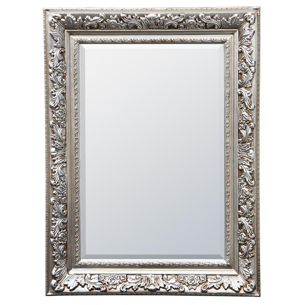 Candance Silver Frame Mirror MIW-008-SL