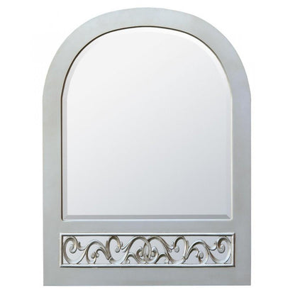 Silver Paisley Mirror TFC9926-SL